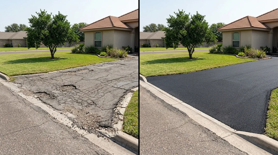 Result asphalt paving in McAllen - McAllen Asphalt Paving