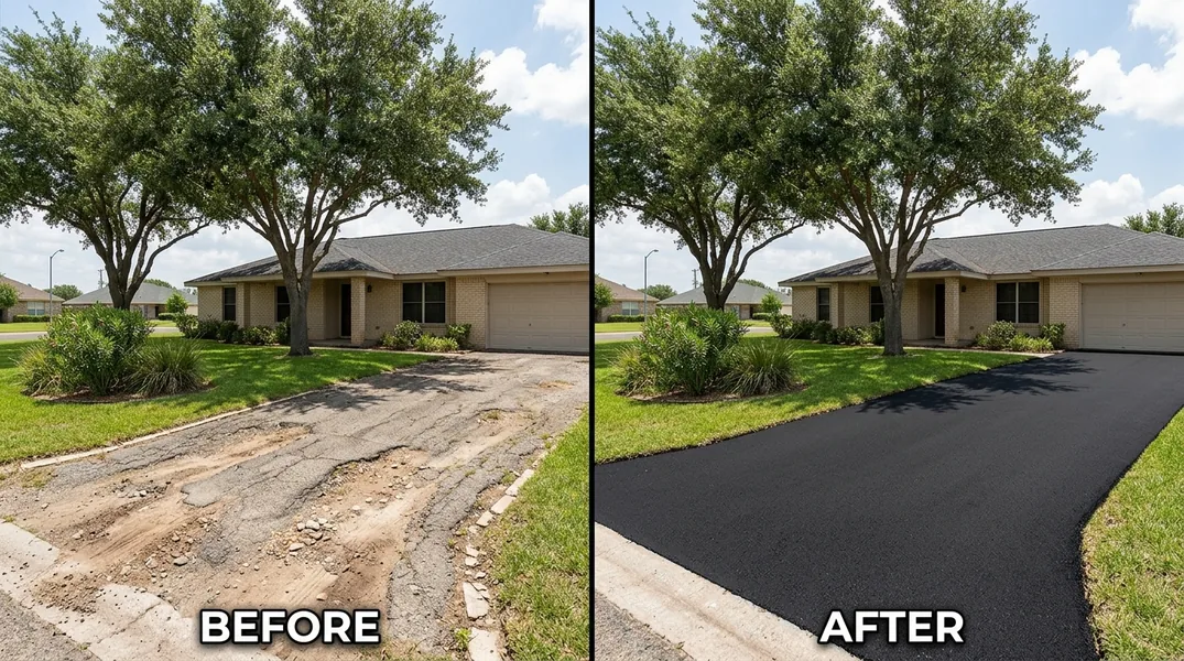 Result asphalt paving in McAllen - McAllen Asphalt Paving